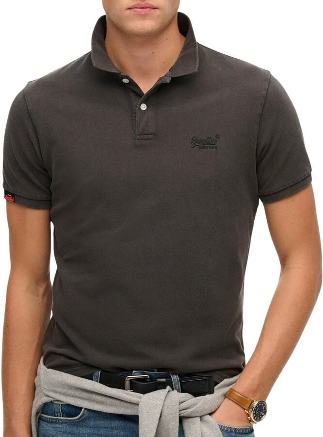 Superdry Polo Shirt Korte Mouw Vint Destroy-poloshirt