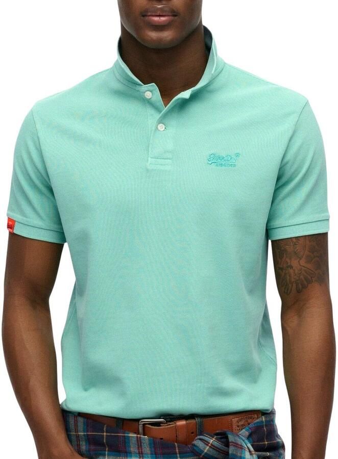 Superdry Polo Shirt Korte Mouw Polo Vint Destroy - Foto 6