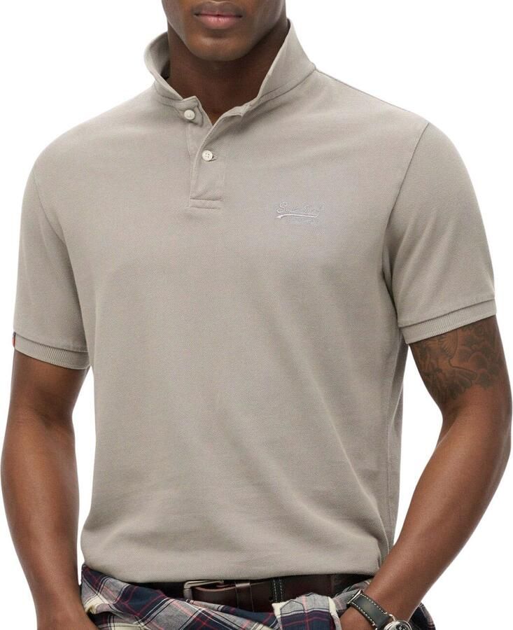 Superdry Polo Shirt Korte Mouw Vintage vernietigen poloshirt