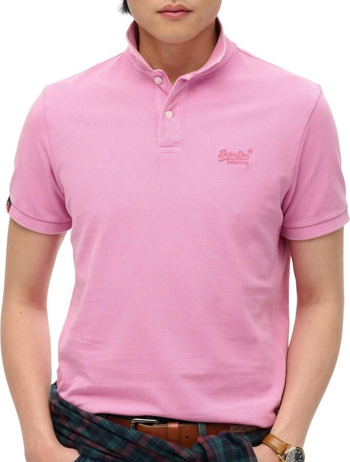 Superdry Polo Shirt Korte Mouw Polo Vint Destroy