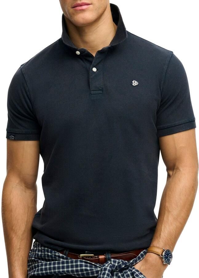 Superdry Vintage Destroy Polo Heren - Foto 4