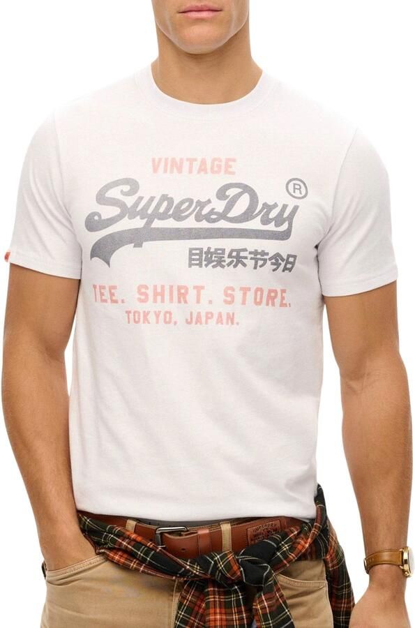 Superdry Shirt met ronde hals VL HERITAGE RELAXED TEE