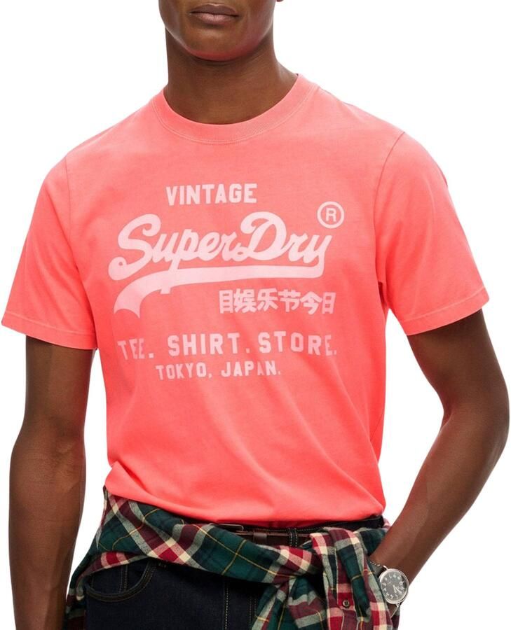Superdry Shirt met ronde hals VL NEON RELAXED TEE