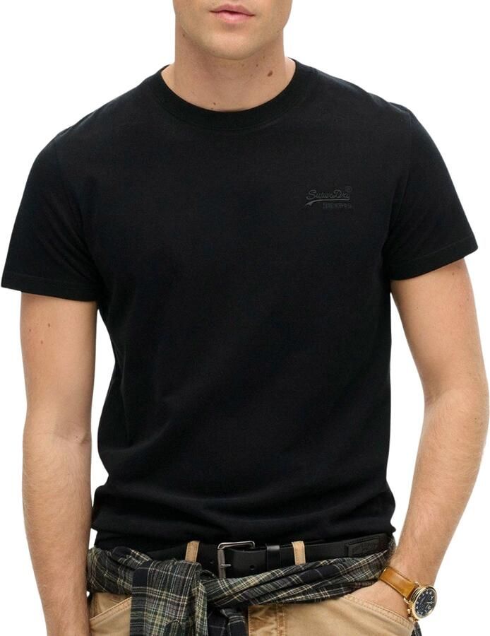 Superdry Shirt met ronde hals Vintage Logo Emb Te