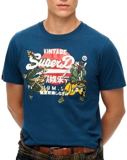 Superdry T-shirt Korte Mouw T-shirt Vl Tokyo Relaxed