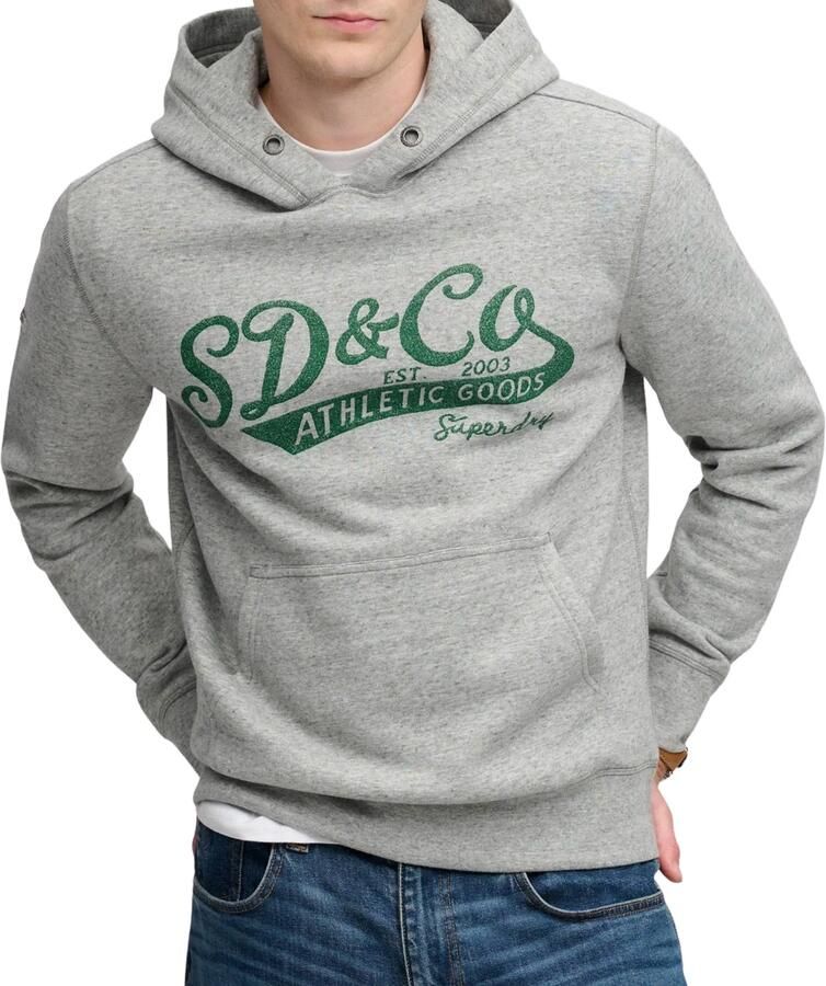 Superdry Vintage Script Hoodie Heren