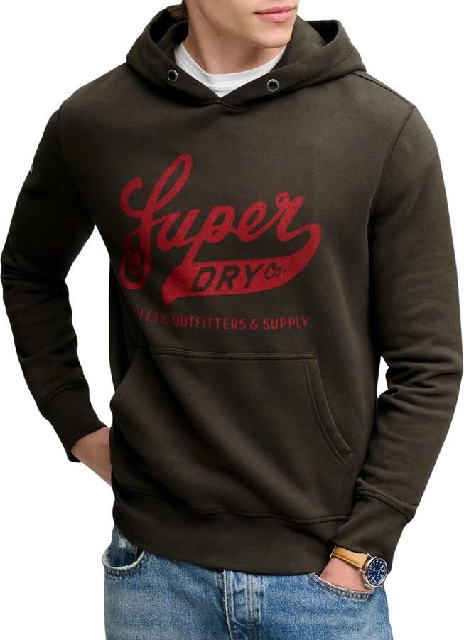 Superdry Vintage Script Hoodie Heren