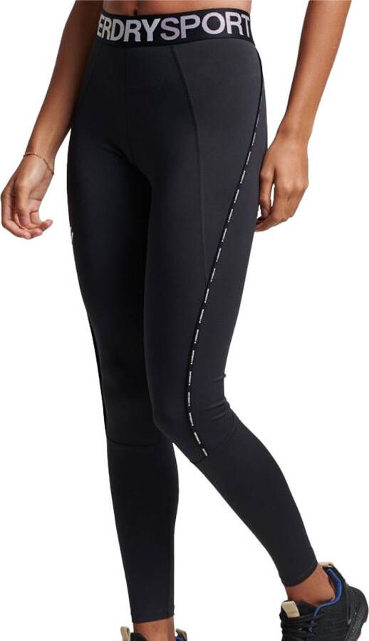 Superdry Train Branded Elastic Tight Dames