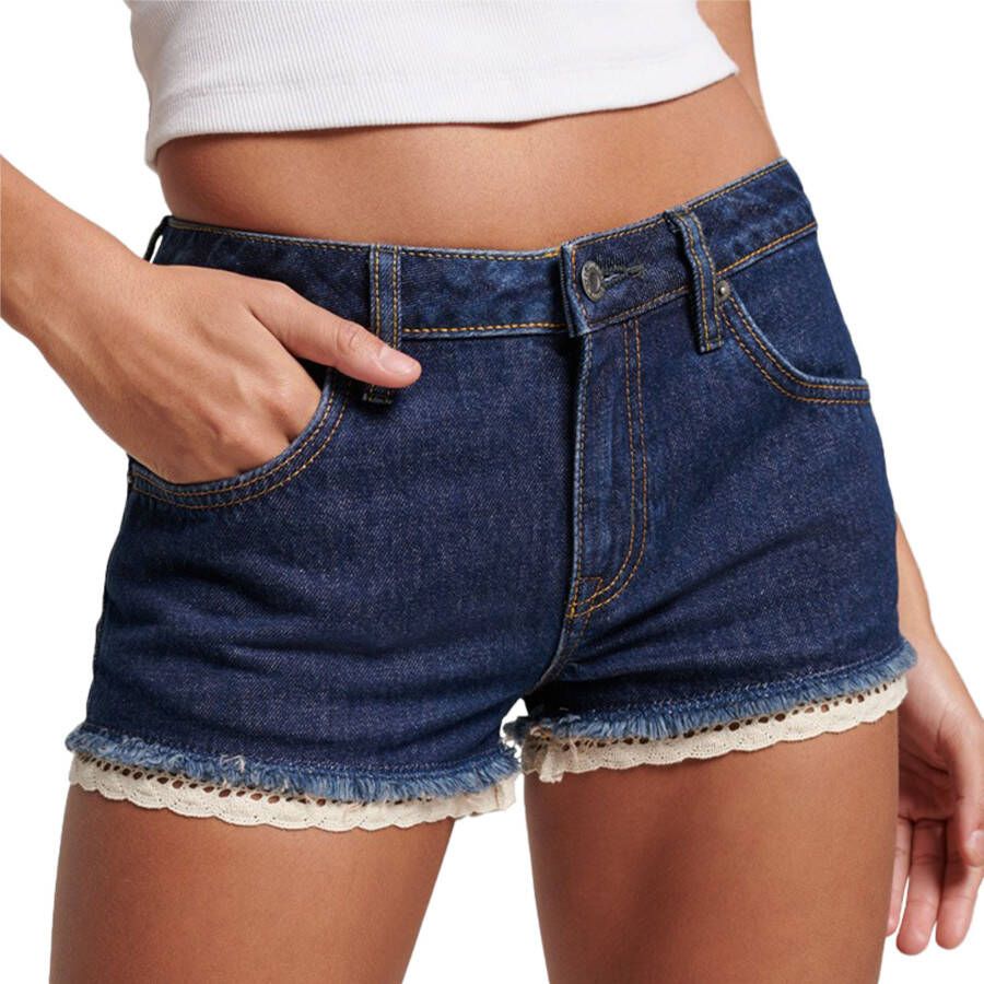 Superdry Vintage Denim Hot Short Dames