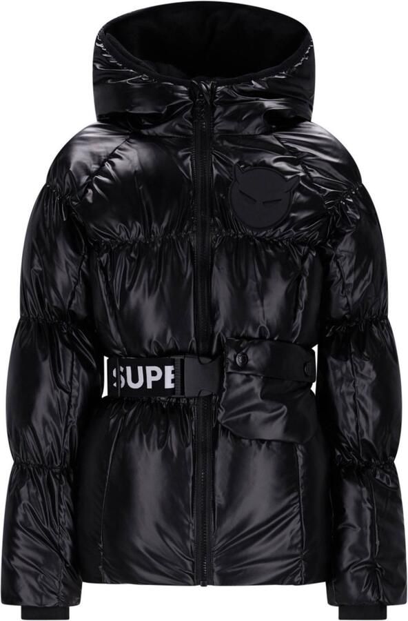 SuperRebel Puff Fleece Hooded Winterjas Meisjes