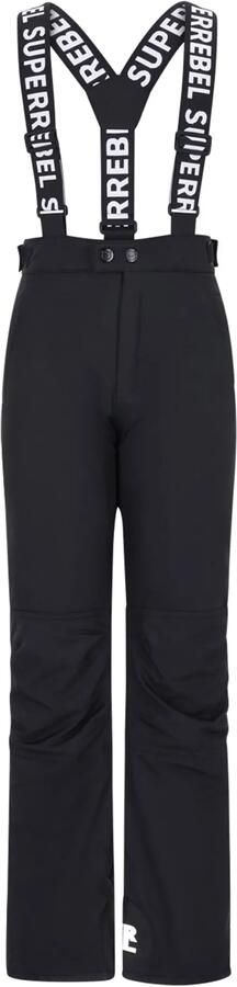 SuperRebel skibroek zwart Polyester Effen