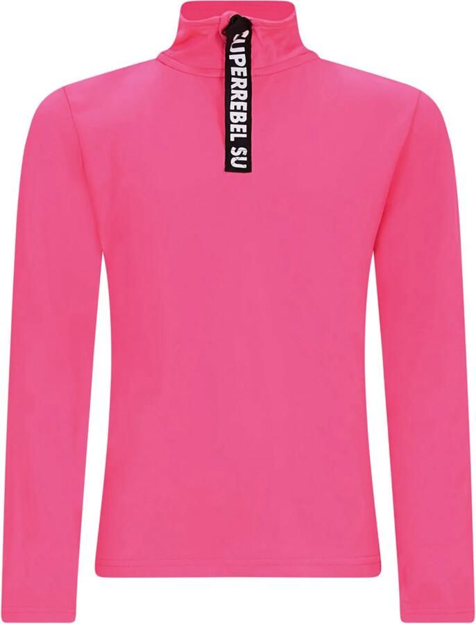 SuperRebel Dri-FIT skipully roze Polyester Col Effen
