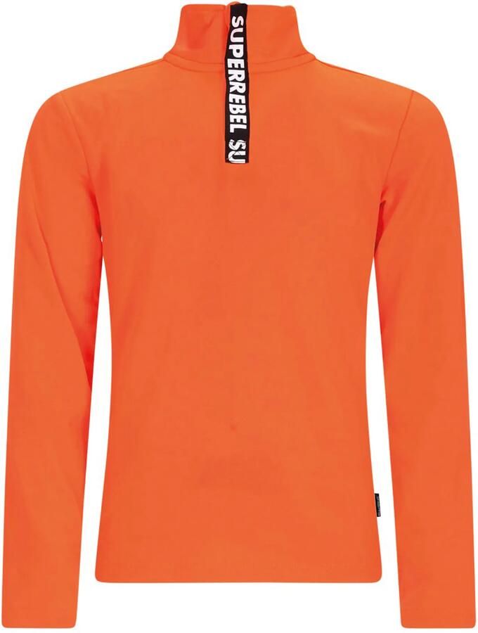SuperRebel Dri-FIT skipully oranje Polyester Col Effen