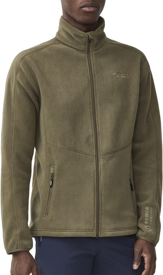 Tenson Miracle Fleece Jack Olijfgroen - Foto 5