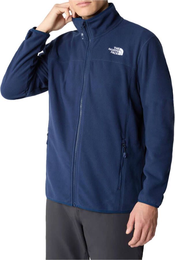 The North Face Warm en comfortabel fleece vest met ritssluiting Blauw Heren