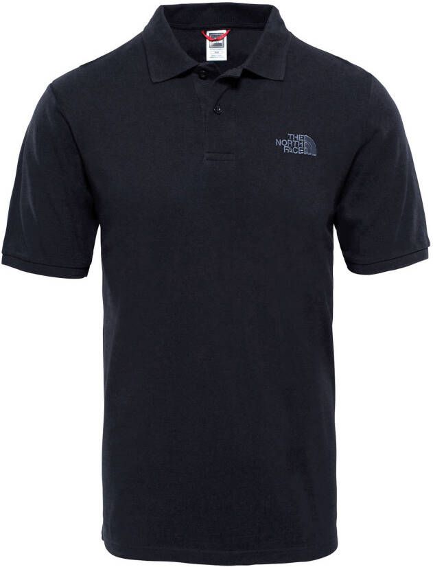 The North Face Polo Piquet Zwart Katoen Heren Black Heren