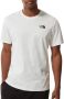 The North Face White Men T -Shirt Network Box Tee Wit Heren - Thumbnail 1