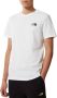 The North Face Theorth Face T-shirts and Polos Wit Heren - Thumbnail 1