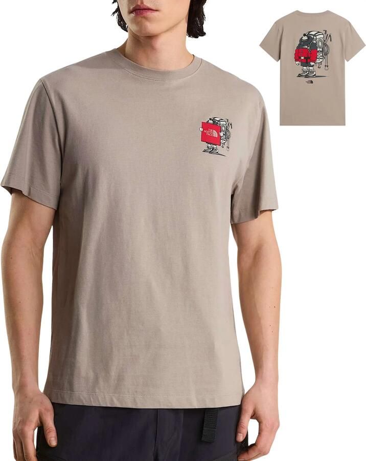 The North Face T-shirt Korte Mouw U GEAR UP GET OUT RLX SS TEE-GRAPHIC - Foto 2