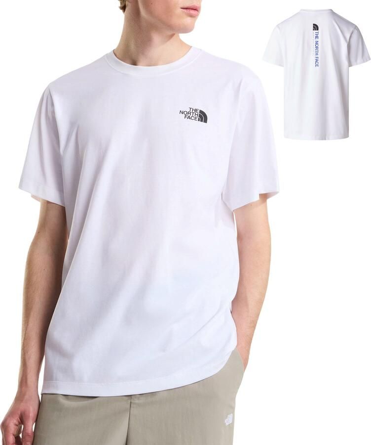 The North Face Regular fit T-shirt van katoenmix model 'VERTICAL'