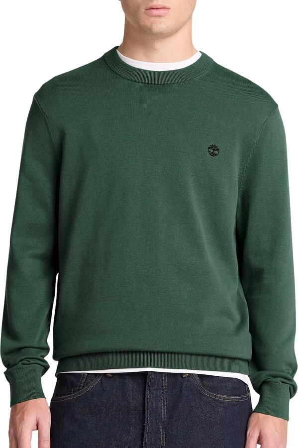 Timberland Cotton Crew Neck Sweater Heren