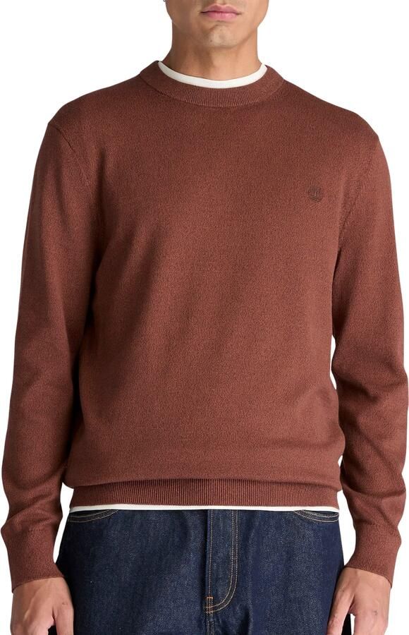 Timberland Cotton Crew Neck Sweater Heren