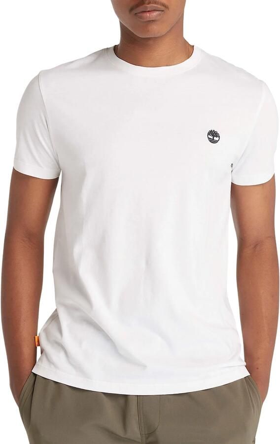 Timberland Witte T shirt Ss Dun river Crew T - Foto 3