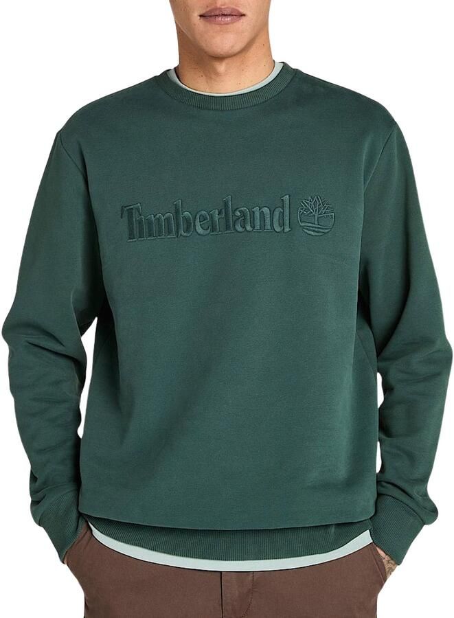 Timberland Sweater Embroidery Tonal Crew Neck