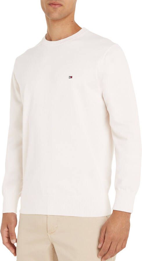 Tommy Hilfiger Gebreide pullover met labelstitching