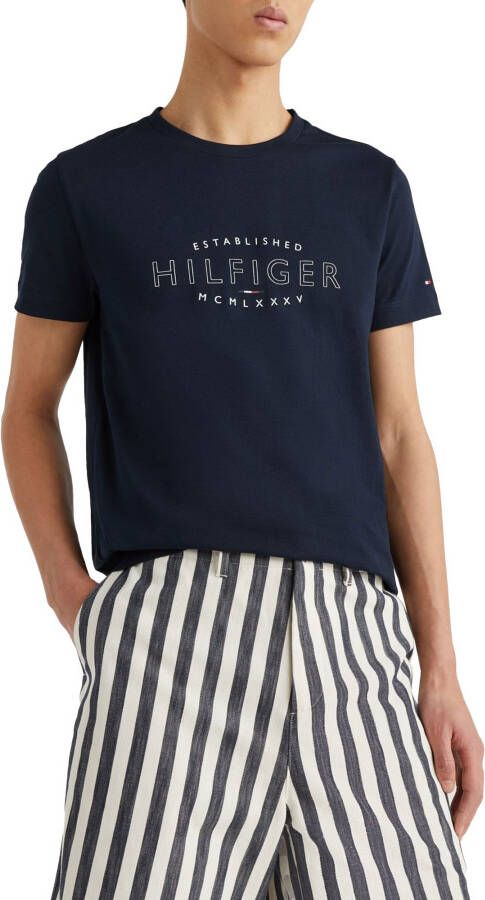Tommy Hilfiger Curve Logo Shirt Heren