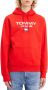 Tommy Jeans Tommy Hilfiger Jeans Men's Sweatshirt Rood Heren - Thumbnail 3