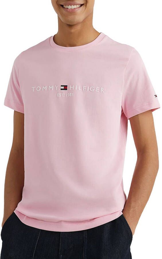 Tommy Hilfiger T-shirt Tommy Logo Tee van duurzaam katoen