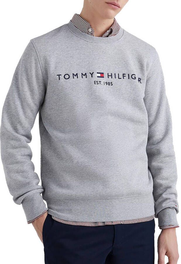 Tommy Hilfiger Sweatshirt TOMMY LOGO SWEATSHIRT met klassieke ronde hals