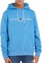 Tommy Hilfiger hoodie met logo iconic blue - Thumbnail 2