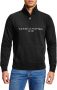 Tommy Hilfiger Logo Mockneck trui zwart Mw0Wm20954 BDS Zwart Heren - Thumbnail 3
