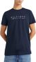 Tommy Hilfiger T-shirt HILFIGER NEW YORK TEE met een logo-opschrift op borsthoogte - Thumbnail 4