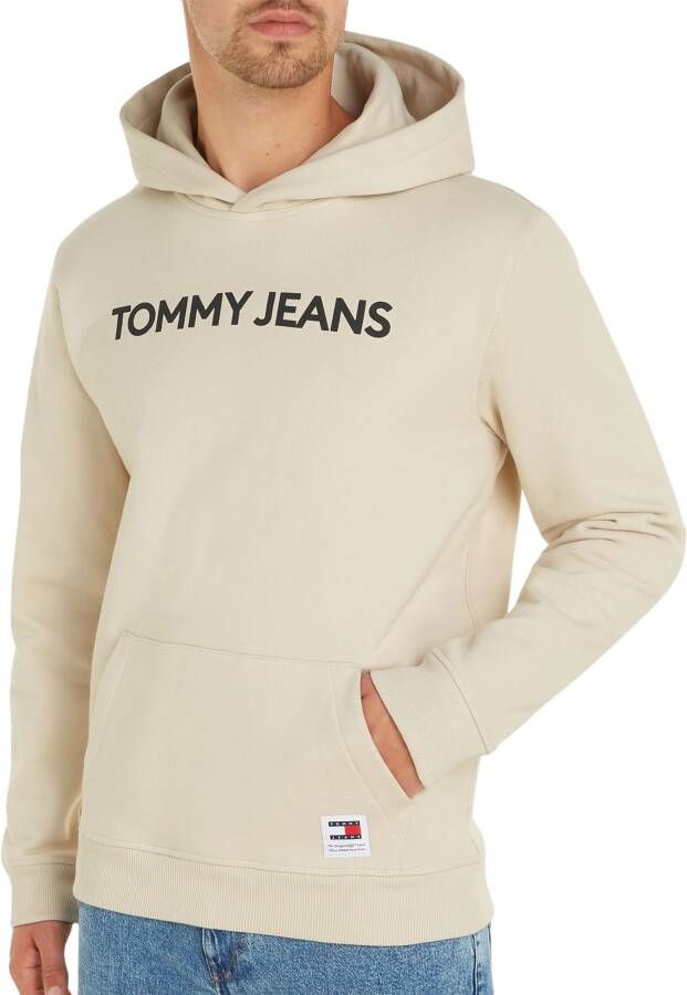 Tommy Hilfiger Klassieke Sweatshirt Statement Mode Beige Heren