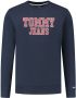 Tommy Hilfiger Sweatshirt met Logo Print voor Heren Blauw Heren - Thumbnail 1
