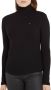 Tommy Hilfiger Shirt met lange mouwen SLIM 5X2 RIB ROLL-NK LS in een geribde structuur - Thumbnail 3