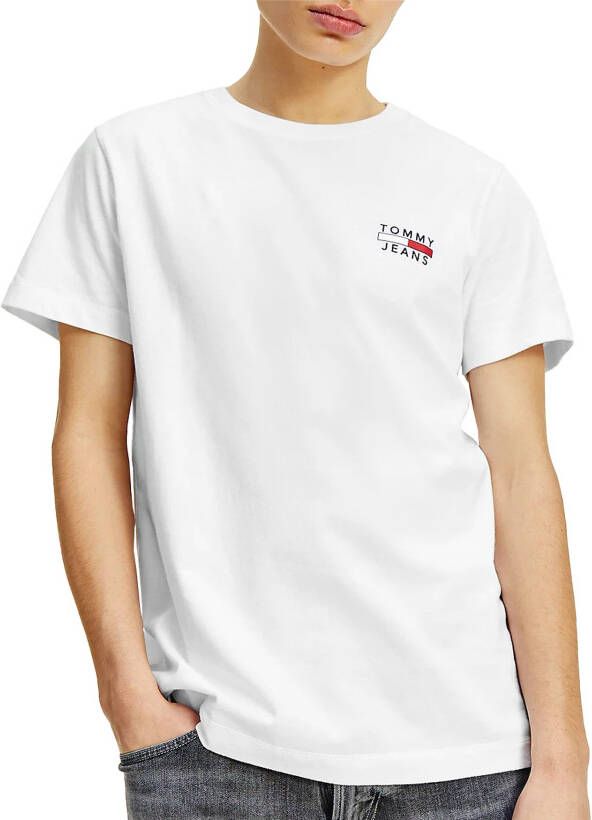 TOMMY JEANS T-shirt TJM CHEST LOGO TEE met merklabel