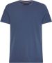 Tommy Hilfiger T shirt met biologisch katoen faded indigo - Thumbnail 1