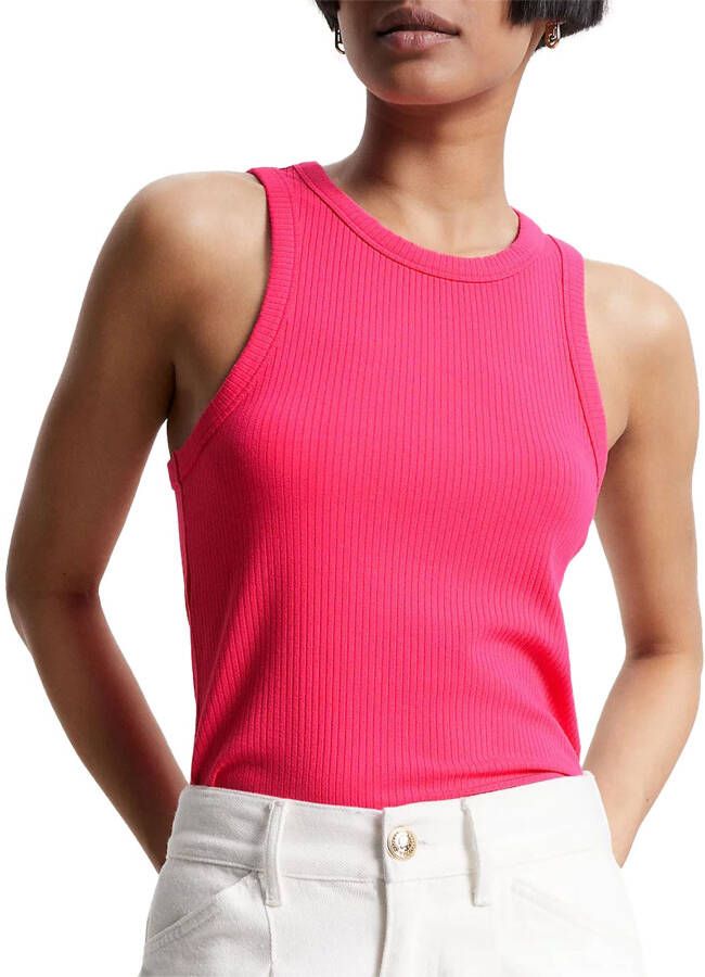 Tommy Hilfiger Slim 5X2 Rib Tanktop Dames
