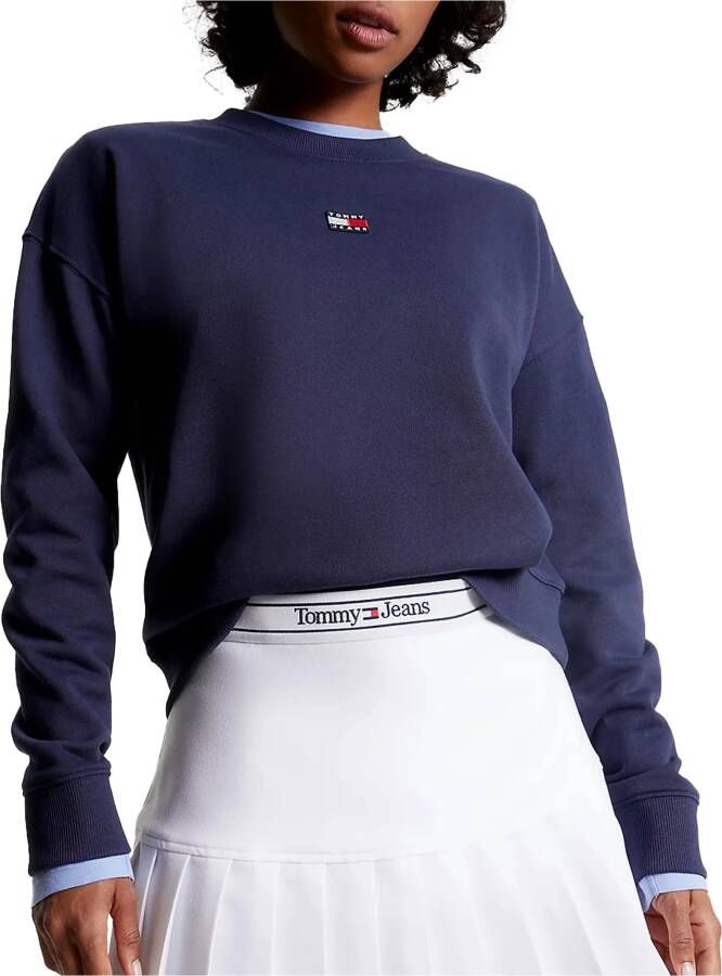 Tommy Hilfiger Small Badge Crew Sweater Dames
