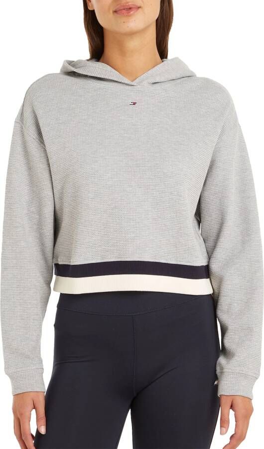 Tommy Hilfiger Sport Relaxed Rib Waffle Hoodie Dames
