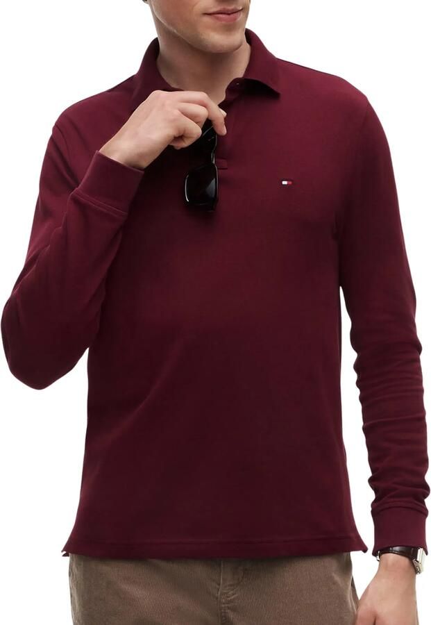Tommy Hilfiger Poloshirt met lange mouwen 1985 REGULAR LS POLO - Foto 4