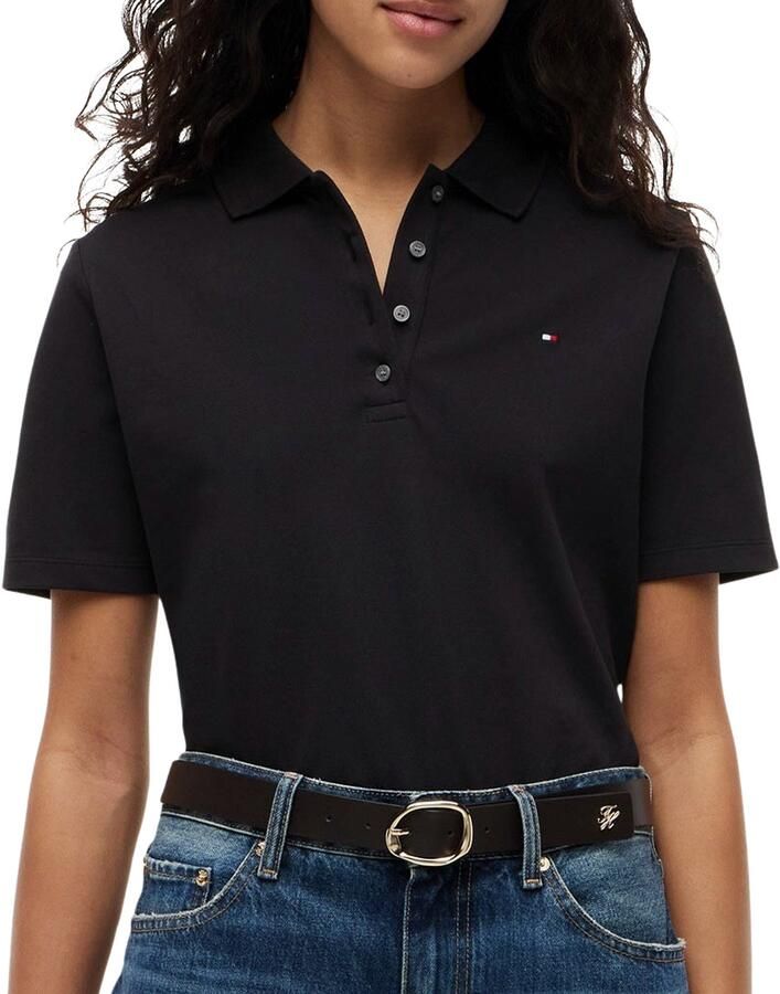 Tommy Hilfiger regular fit poloshirts van katoenmix