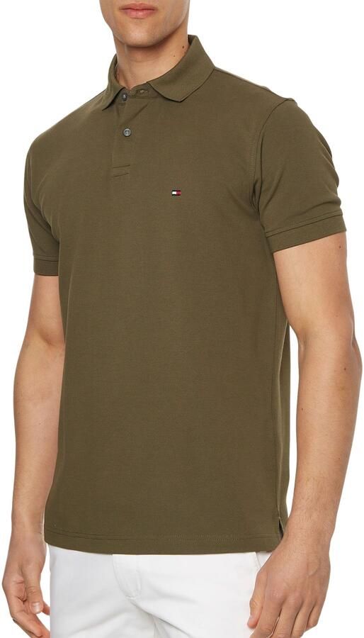 Tommy Hilfiger Essentiële Logo T-shirt Casual veelzijdige look White