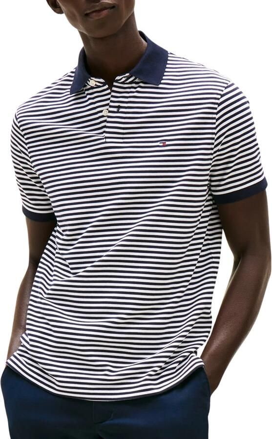 TOMMY HILFIGER Heren Polo's & T-shirts 1985 Regular Polo Donkerblauw - Foto 16