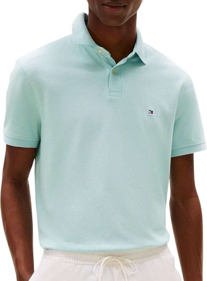 Tommy Hilfiger Polo Shirt Korte Mouw 1985 Regular Fit Polo Shirt Cool Sky