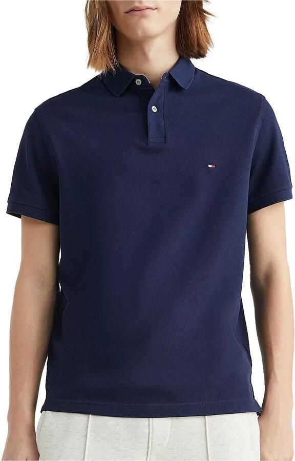 TOMMY HILFIGER Heren Polo's & T-shirts 1985 Regular Polo Donkerblauw - Foto 8